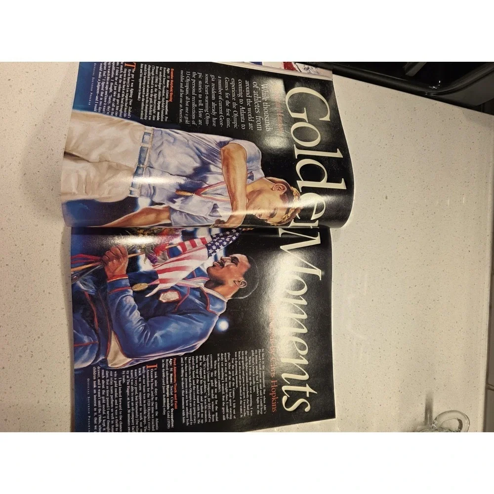 Centennial Olympic Games 1996 Souvenir Program July 19-August 4 Magazine Book